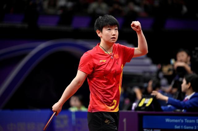 188体育在线-中国女乒轻取泰国“军警” 和日本队约战女团决赛